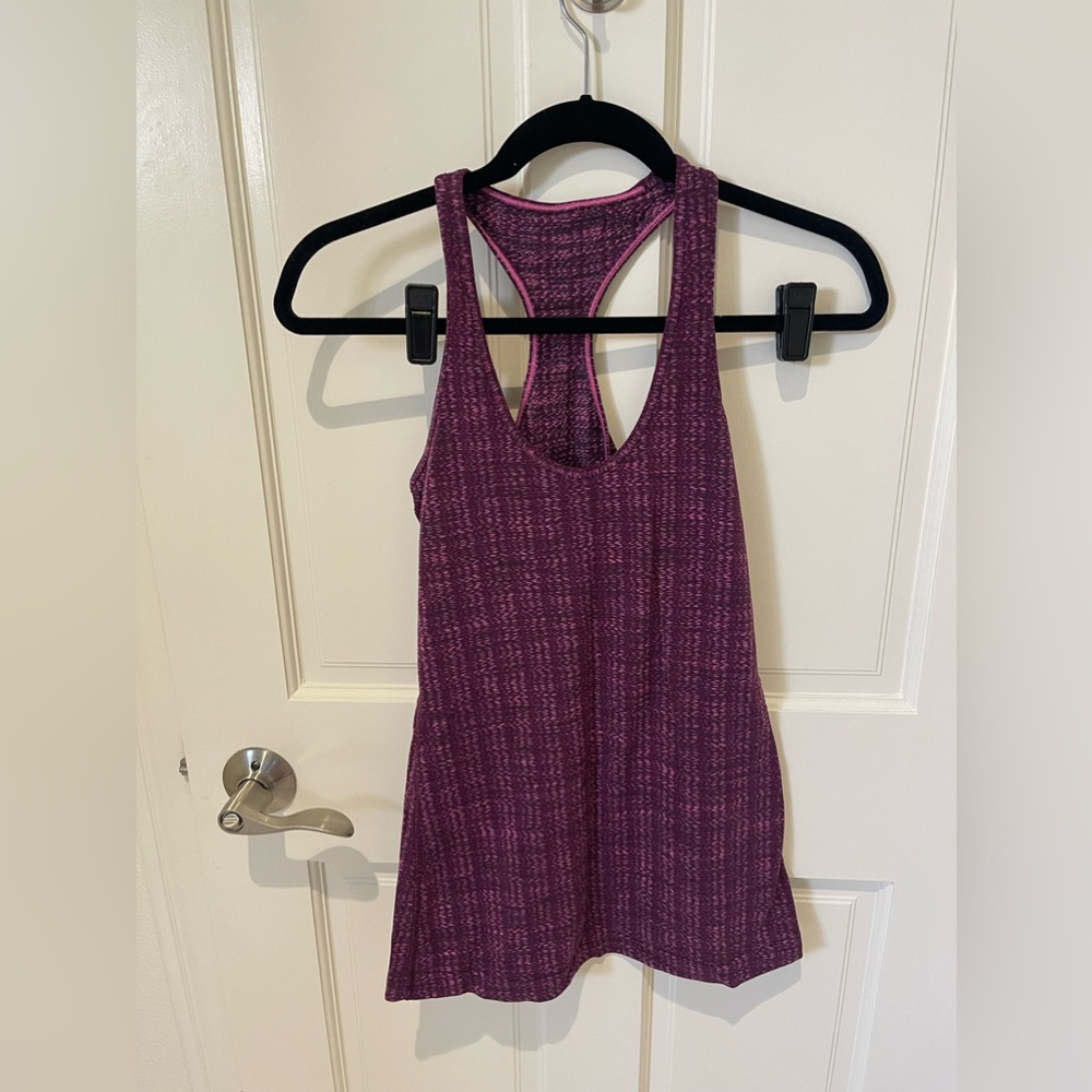 Dark purple and maroon lululemon workout top size 6